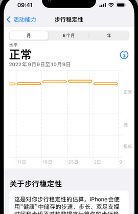 市南iPhone手机维修如何在iPhone开启'步行稳定性通知'