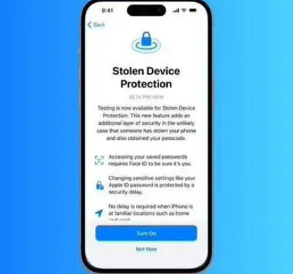市南苹果授权维修店分享被盗设备保护功能开启方法 