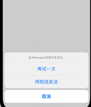 市南apple维修iPhone上无法正常发送iMessage信息