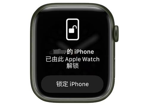 市南苹果手机维修分享用 AppleWatch 解锁配备面容 ID 的 iPhone方法 